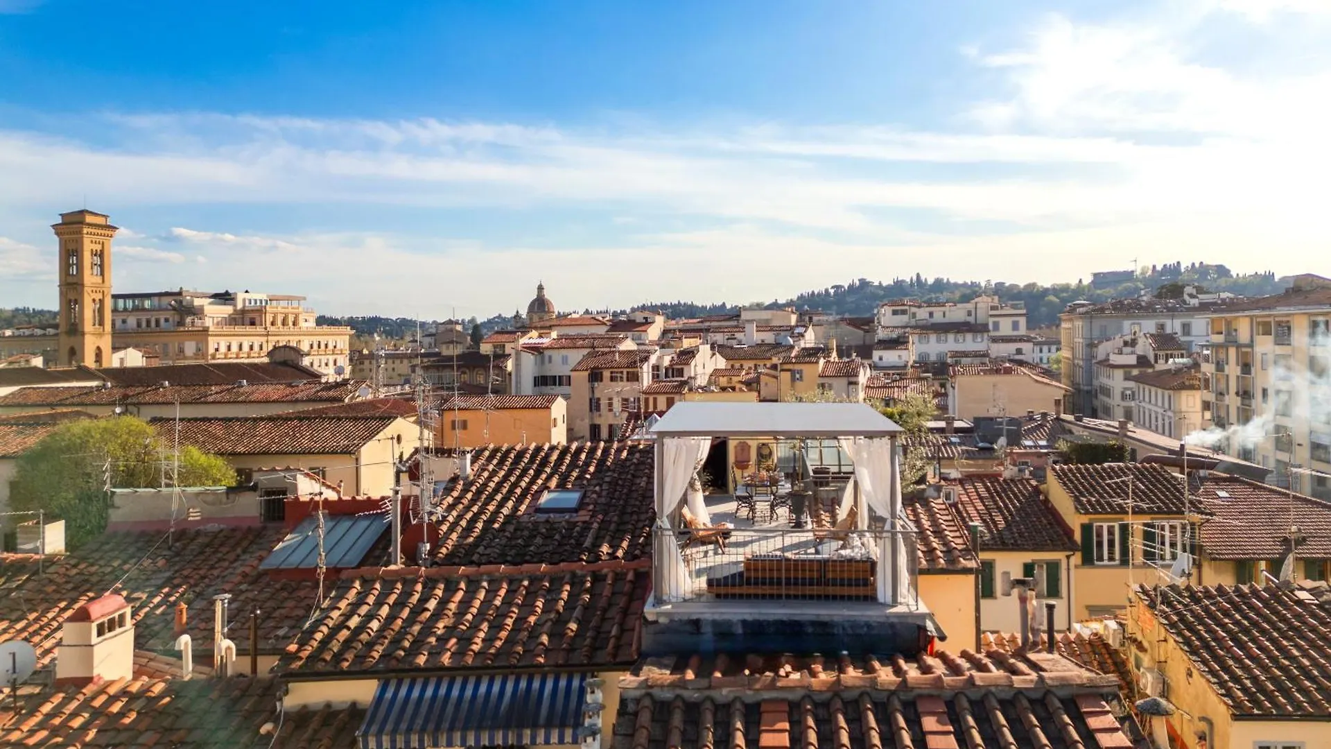 Enchanting Penthouse With A Breathtaking 360 Degrees Panoramic View In The Heart Of Florence